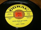 LARRY TRIDER - NOTE UPON MY DOOR - I'M COMIN HOME - LISTEN - TEEN POPCORN