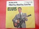 Elvis Presley- My baby left me- D- RCA- 6540- Devil Cover