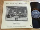 STROSS QUARTETT  SCHUBERT  LP Elite PLPE 30030 Für den Musikfreund IV ex/nm