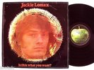 JACKIE LOMAX * Is This What You Want *  APPLE LP 1969