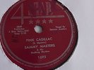 Sammy Masters - 78rpm single 10-inch – 4 Star #1695 Pink Cadillac