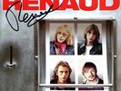 AUTOGRAPHE DEDICACE RENAUD joli livret L'ABSOLUTELY MEILLEUR signé du chanteur