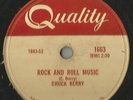 78 Rpm Record Rockabilly Chuck Berry Rock And Roll Music