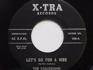 COLLEGIANS 45 Let's go for a ride / Heavenly night  X-TRA  Doowop  bb3357