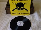 Anti-Heros That's Right LP RARE 1997 PRESS vinyl Cockney Rejects Slapshot OI