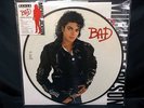 Michael Jackson Bad Picture Disc Japan LP RARE LIMITED 30.3P-858 RARE 1987
