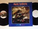 IRON MAIDEN Live In Italy VERY RARE DOUBLE LIVE LP
