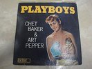 RECORD JAZZ PLAYBOYS CHET BAKER ART PEPPER 1957 PJ-1234 WORLD PACIFIC RECORDS