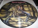 IRON MAIDEN -PIECE OF MIND- AWESOME RARE LTD PICTURE LP PRO EMI UK METALLICA
