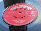 THE BEATLES 1963 UK 45 PLEASE PLEASE ME  RED LABEL  PARLOPHONE  1 G 1 G STAMPERS