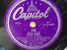 Miles Davis JERU / GODCHILD 1949 bebop 78 RPM on CAPITOL 57-60005  E
