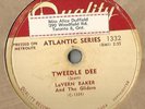 78 Rpm Record Doo Wop Laverne Baker Tweedle Dee