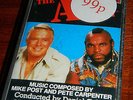 K7 cassette AUDIO tape THE A-TEAM daniel caine L'AGENCE TOUS RISQUES mike POST