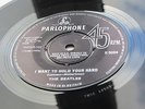 THE BEATLES 1968 UK 45 I WANT TO HOLD YOUR HAND  SOLD IN UK TEXT K J T TAX  MINT
