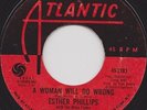 ESTHER PHILLIPS - CATCH ME I'M FALLING - A WOMAN WILL DO WRONG