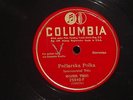 RARE SLOVENIAN POLKA 78 RPM Columbia 25040-F HOJER TRIO Peclarska Polka / Valcek