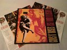 GUNS N' ROSES - USE YOUR ILLUSION 2X LP + INNERS ORIGINAL EURO GEFFEN