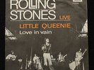ROLLING STONES Little Queenie / Love in Vain DANISH Decca PS + 45 1970 RARE