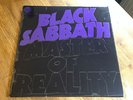 Black Sabbath LP Master of reality UK Vertigo swirl 1st Press & Poster BEAUTIFUL