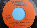 Original 1969 DEE AND THE QUOTUM Someday You'll Need Someone SOUND CANADA Rare