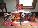 W.A.S.P. 5x LP S/T Last Command Electric Circus Headless Children Crimson Idol