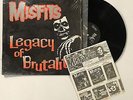 MISFITS Legacy of Brutality LP 1985 US IN SHRINK 1st Pressing Plan 9 Order Form