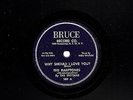 RARE DOO-WOP THE HARPTONES 78 WHY SHOULD I LOVE YOU? / FOREVER MINE BRUCE 109 E+