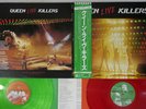 QUEEN LIVE KILLERS EMI P-5567,8E Japanese Pressing OBI CLEAR COLOR 2LP