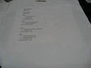 Focus X RARE TEST PRESSING Vinyl DLP *1 of only 5 in black Vinyl