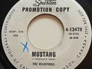 GARAGE ROCKABILLY The Velvetones MUSTANG Sparton 45 very rare Canadian