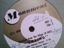 Roy Orbison, Selections from Crying   1962 Monument 6-track promo 7