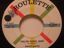 JIMMY LLOYD ROCKABILLY 45 - YOU'RE GONE BABY/ I GOT A ROCKET IN MY POCKET