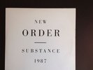New Order - Substance 1987 - Uk 1st Pressing Fact200 - 1987 Factory Records