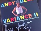 ANDY BELL Variance II  * SIGNED AUTOGRAPHED * remixes