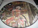 IRON MAIDEN -SOMEWHERE IN TIME- AWESOME RARE LTD PICTURE LP PRO EMI HOLLAND COOL