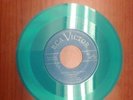 RCA 45 GREEN VINYL WAX Near Mint - Hank Snow / Star Spangled Waltz