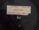 78 RPM  Sam Price Piano Solos  ACETATE  1948 Paris