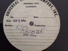 78 RPM UNIVERSAL PICTURES TEST PRESSING - Scatman Crothers- Abbe Lane