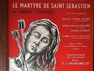 DUCRETET 270 C 028 - 29 /  DEBUSSY MARTYRE SAINT SEBASTIEN  /  D.E. INGHELBRECHT