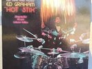 Rare direct-to-disc drum solo LP recording HOT STIX signed by the artist.
