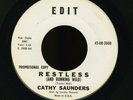 NORTHERN SOUL POPCORN 45 CATHY SAUNDERS RESTLESS / MAKING BELIEVE on EDIT PROMO