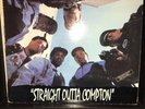 N.W.A. STRAIGHT OUTTA COMPTON NWA VG+/VG- ORIGINAL OG GANGSTA VINYL DR.DRE SNOOP