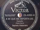 Rare Afro Cuban Son 78rpm Phonograph by Septeto Habanero on RCA-Victor