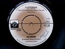Blondie X Offender / In The Flesh 1976 Original Private Stock UK Issue PVT105