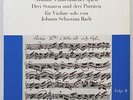 JS BACH LP Violin Sonatas Vol. II *S Lautenbacher Musicaphon GER Mint