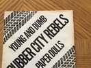 RARE OHIO PUNK KBD 45-W/PS    RUBBER CITY REBELS 