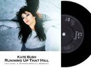 KATE BUSH RUNNING UP THAT HILL RARE UNIQUE COVER W. BOOKLET 45PRM SINGLE