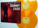 JOHNNY CASH Orig. Sun Singles '55-'58 LP Sundazed YELLOW Vinyl 2 Disc Set sm129