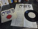 MAYHEM BLOODRUSH / ADDICTIVE RISK ORIG WITH LYRIC POSTER  PUNK SKINHEAD  METAL