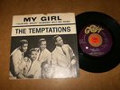 THE TEMPTATIONS - MY GIRL - TALKING BOUT NOBODY - 45 PS - LISTEN - SOUL  POPCORN